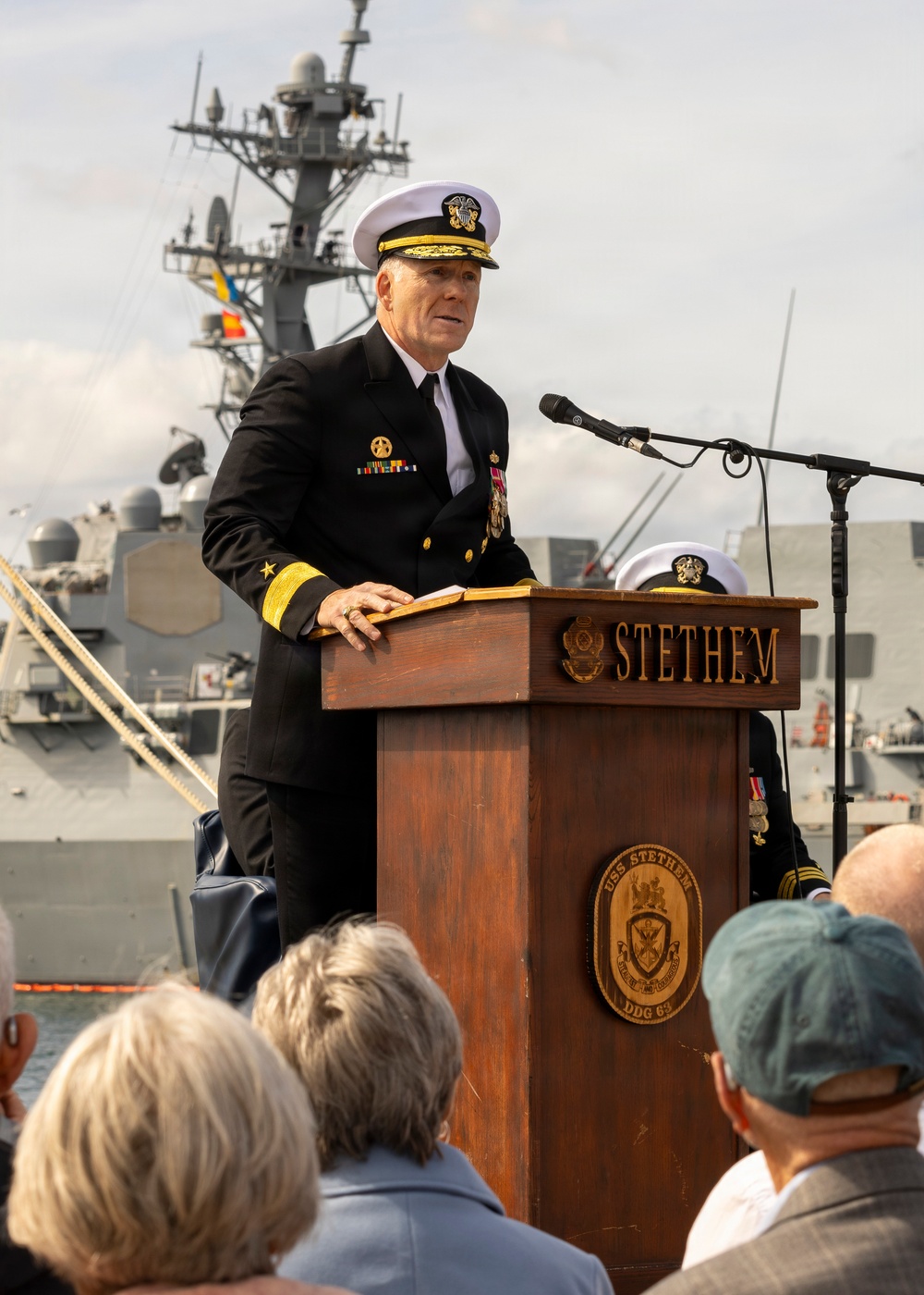 COMDESRON 23 Change of Command