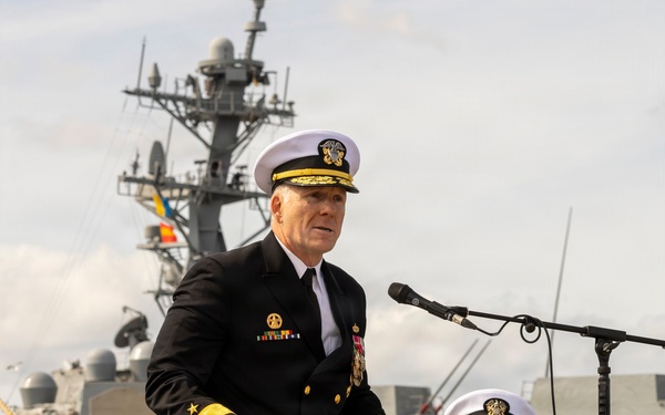 COMDESRON 23 Change of Command