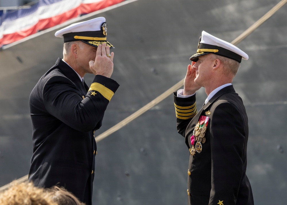 COMDESRON 23 Change of Command