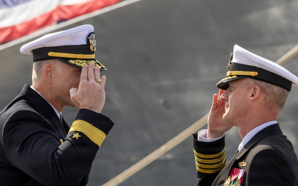 COMDESRON 23 Change of Command