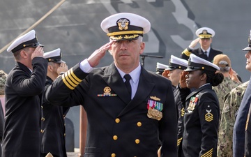 COMDESRON 23 Change of Command