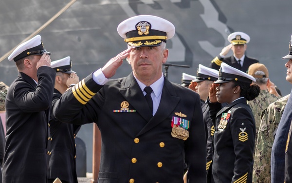 COMDESRON 23 Change of Command