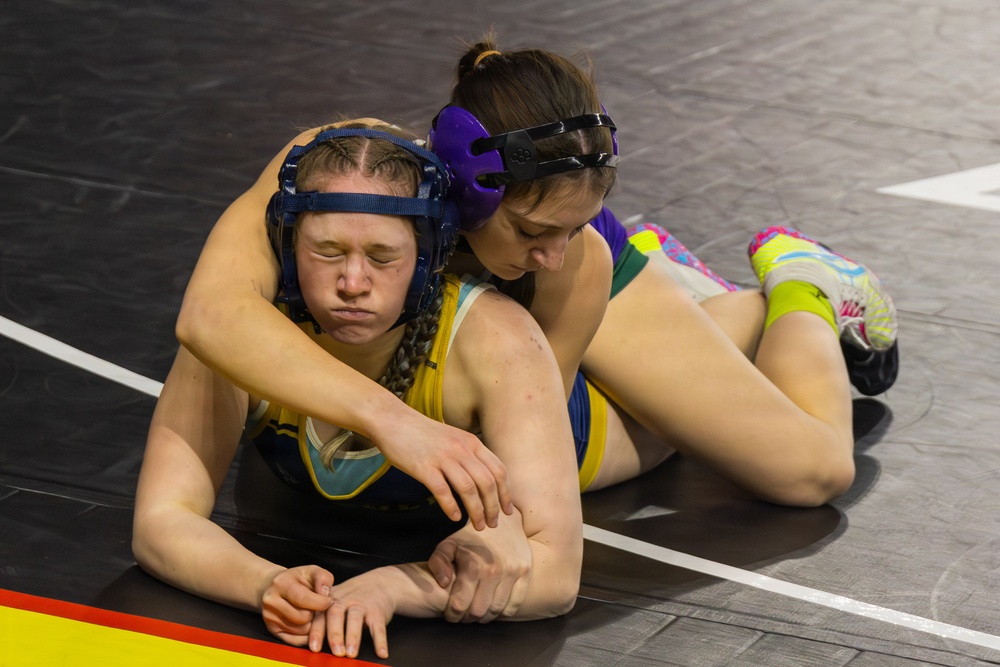 U.S. Marines Attend WIAA Mat Classic XXXVII Wrestling Championship