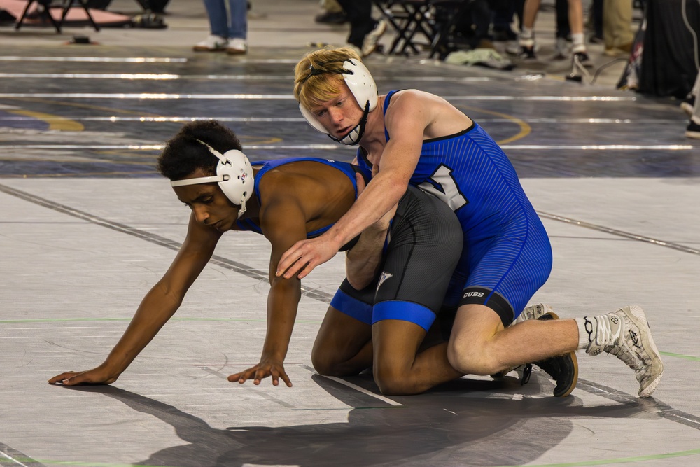 U.S. Marines Attend WIAA Mat Classic XXXVII Wrestling Championship