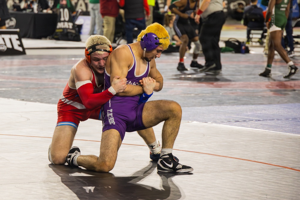 U.S. Marines Attend WIAA Mat Classic XXXVII Wrestling Championship
