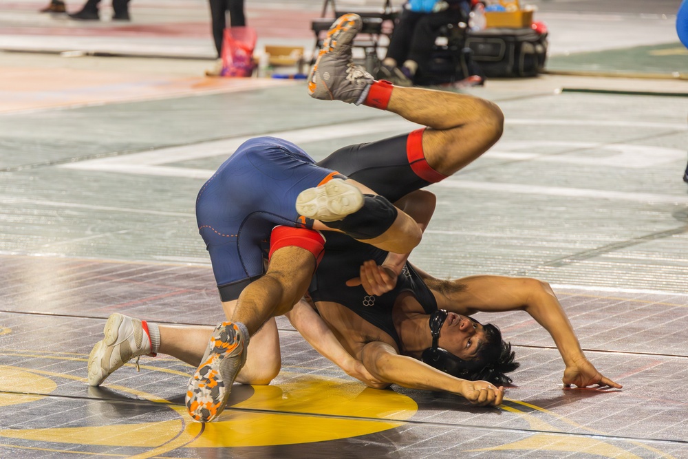 U.S. Marines Attend WIAA Mat Classic XXXVII Wrestling Championship
