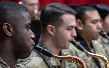 63rd Army Band performs at Change of Responsibility ceremony