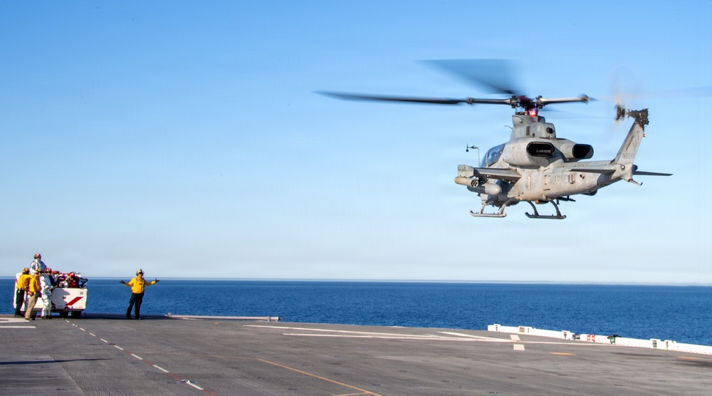 USS Essex Conducts Flight Operations