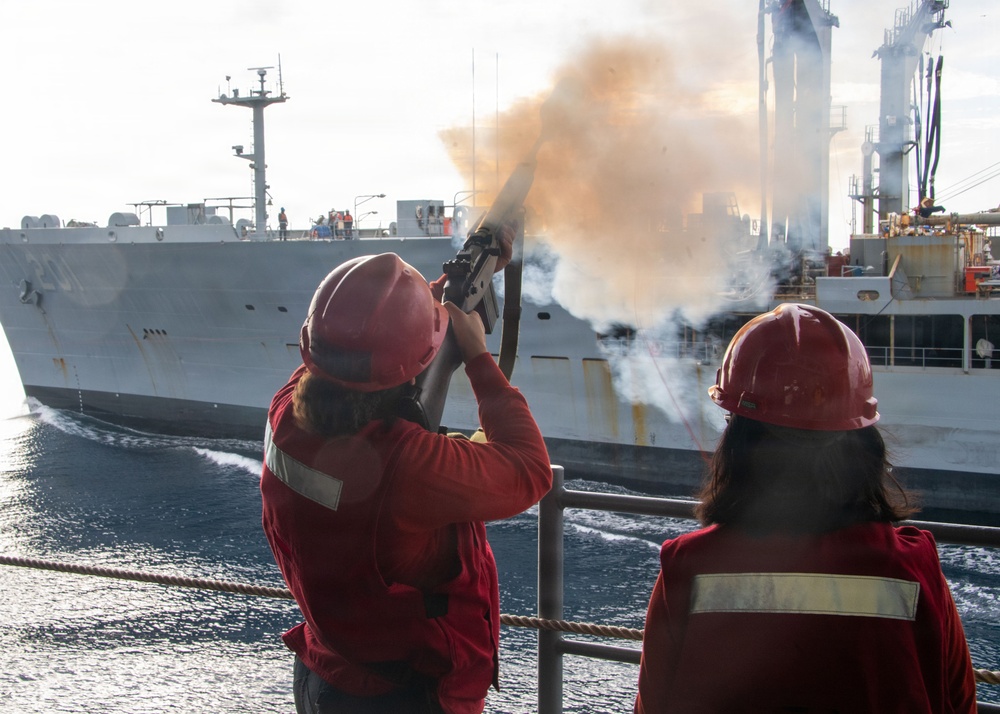 USS Essex Replenishment-at-sea