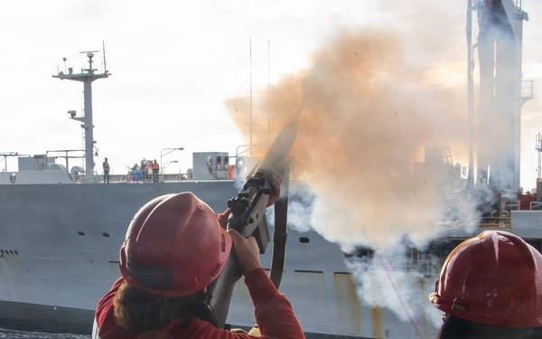 USS Essex Replenishment-at-sea