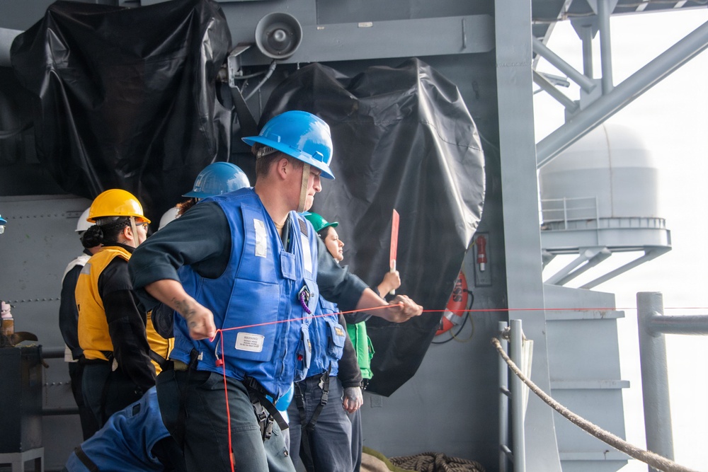 USS Essex Replenishment-at-sea