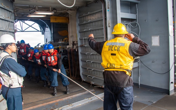 USS Essex Replenishment-at-sea