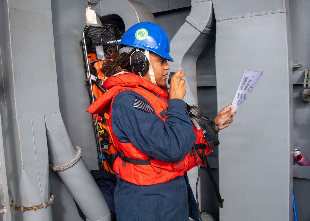 USS Essex Replenishment-at-sea