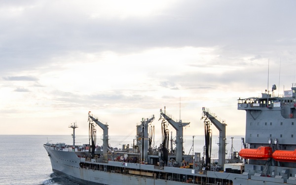 USS Essex Conducts a Replenishment at Sea