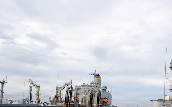 USS Essex Conducts a Replenishment at Sea