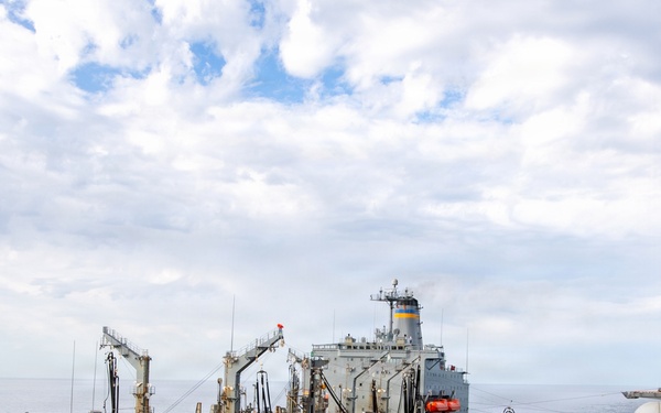 USS Essex Conducts a Replenishment at Sea