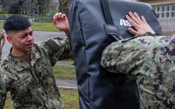 USS Ronald Reagan Sailors Conduct Security Reaction Force Training