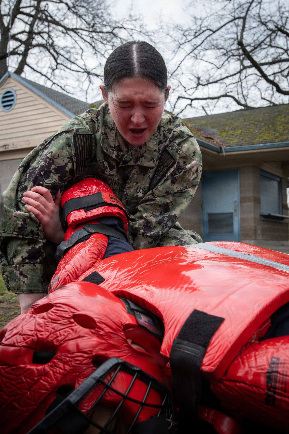 USS Ronald Reagan Sailors Conduct Security Reaction Force Training