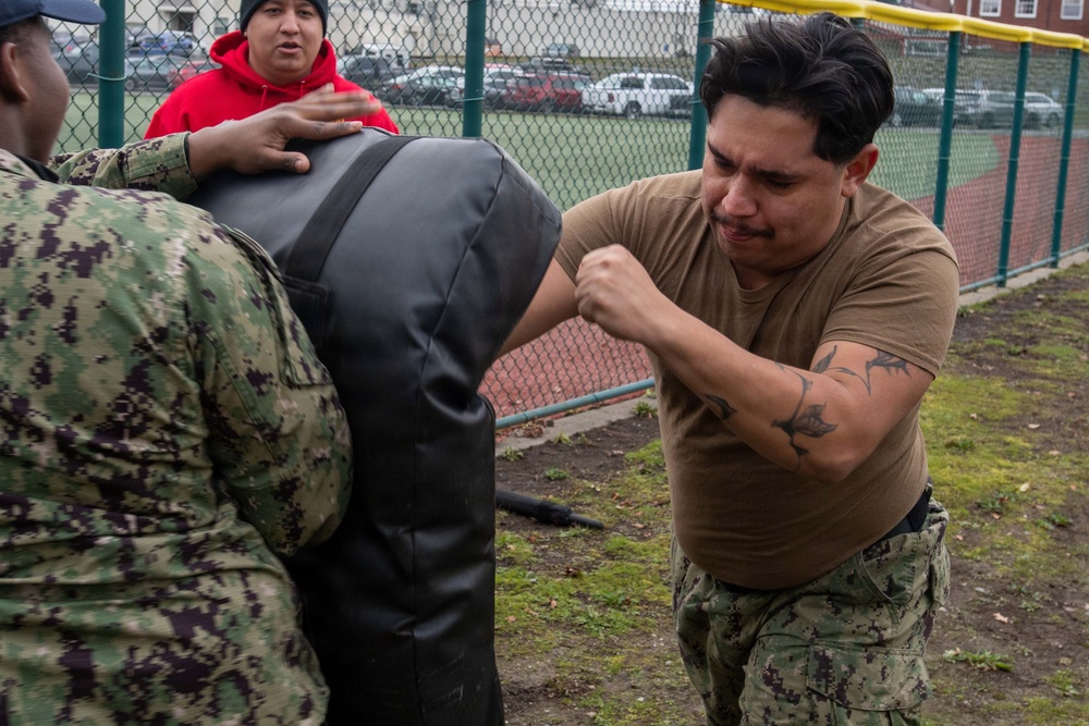 USS Ronald Reagan Sailors Conduct Security Reaction Force Training