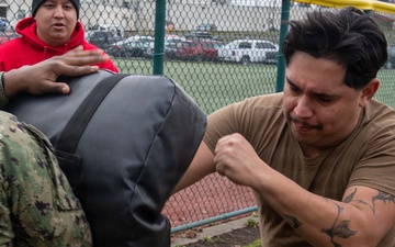 USS Ronald Reagan Sailors Conduct Security Reaction Force Training