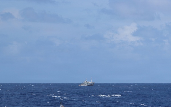 U.S. Coast Guard, Cook Islands Ministry of Marine Resources conduct bilateral operations offshore Cook Islands