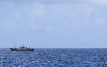 U.S. Coast Guard, Cook Islands Ministry of Marine Resources conduct bilateral operations offshore Cook Islands