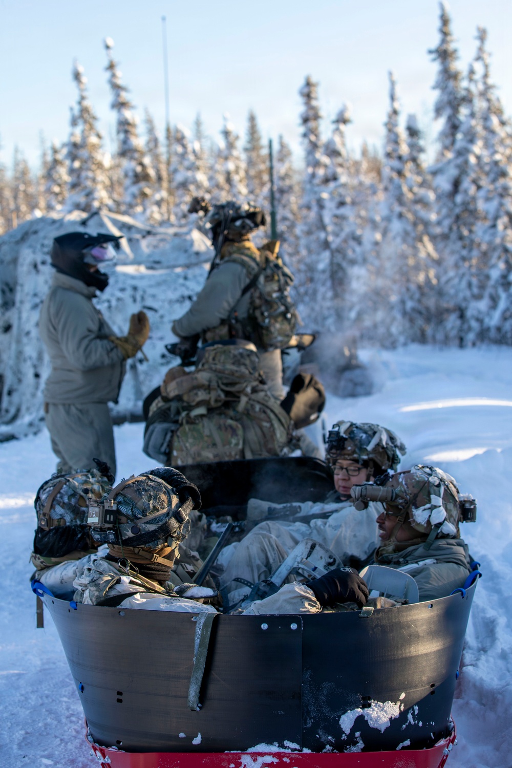 11th Airborne Division executes Arctic airborne operations during JPMRC 26-02 in Alaska