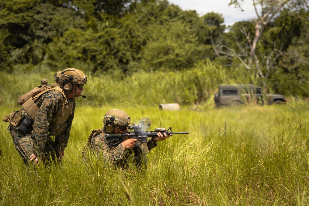 Panamanian Partnership 26: 2nd Combat Engineer Battalion Fire Team Attack Range