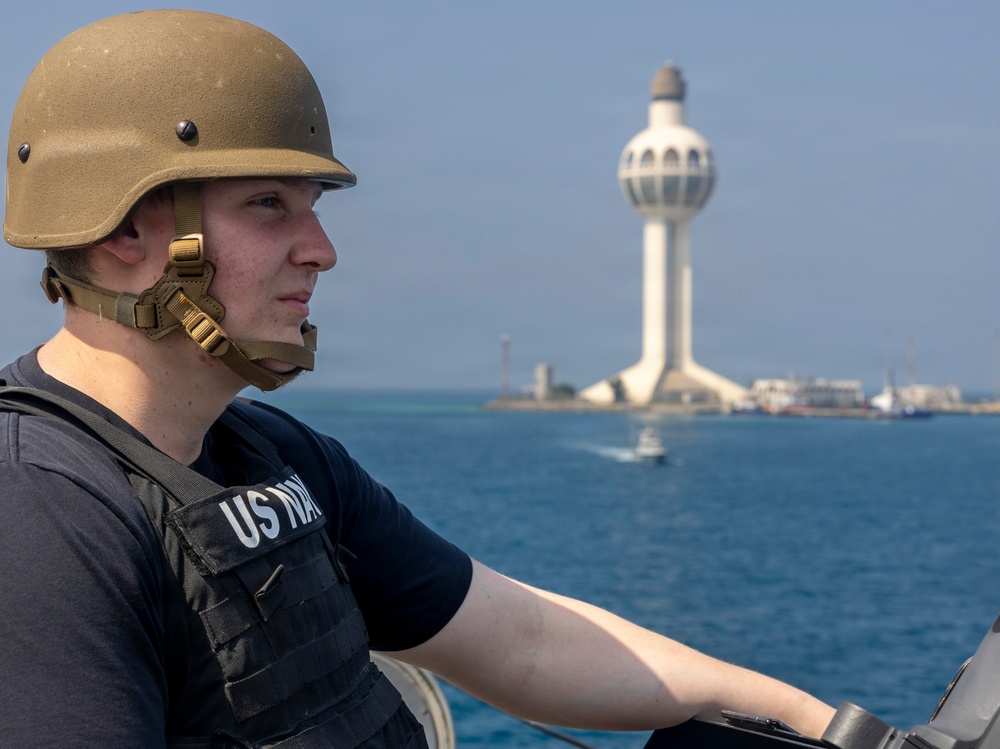 USS Delbert D. Black (DDG 119) Arrives in Jeddah, Saudi Arabia