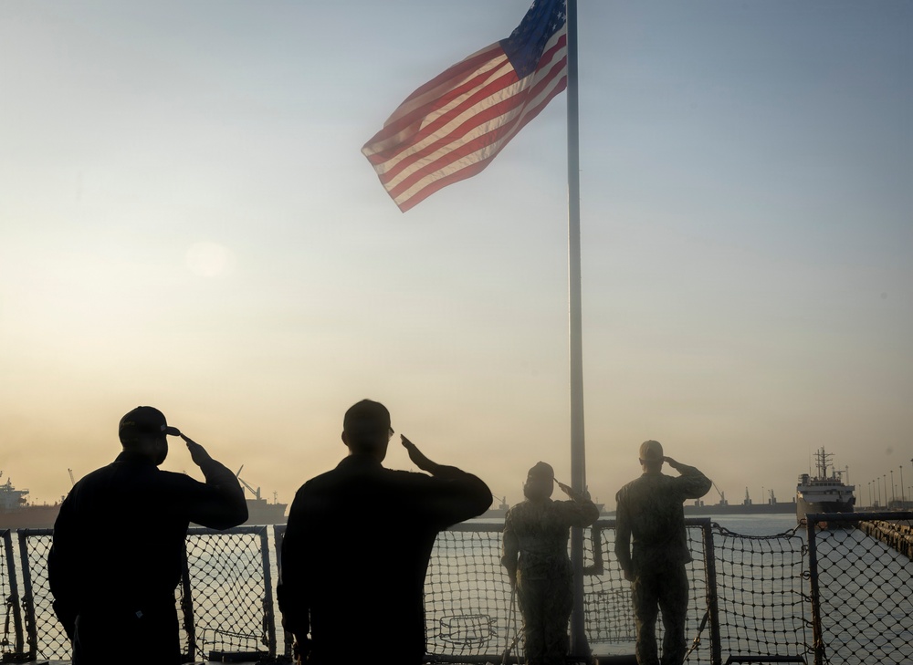 USS Delbert D. Black (DDG 119) Conducts Routine Operations