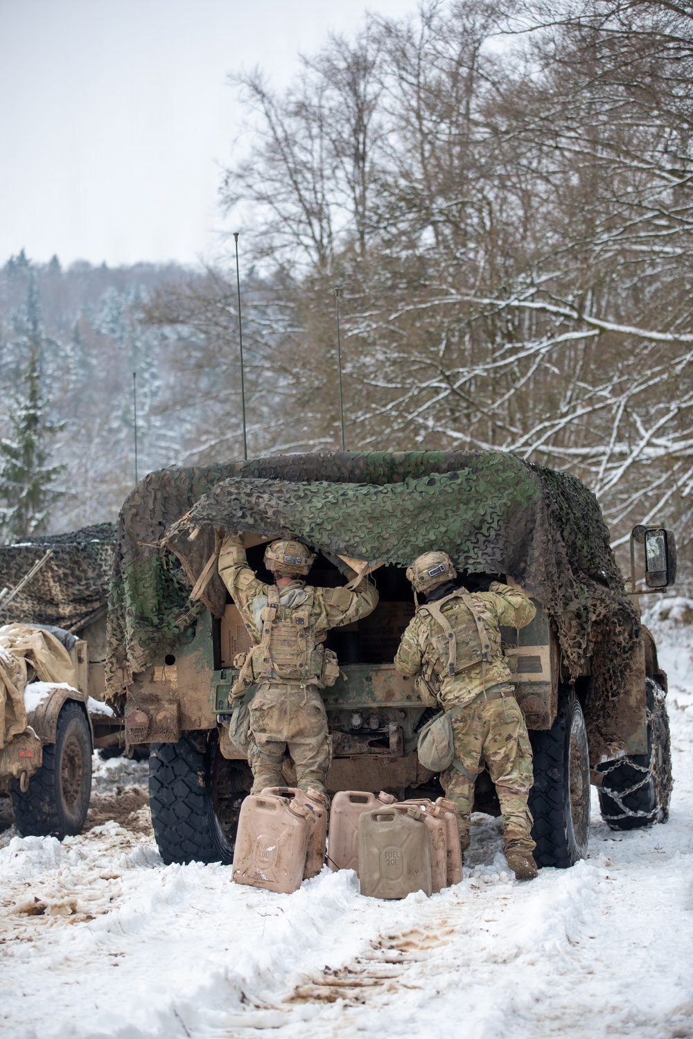 Soldiers Prepare for Combat Training during Combined Resolve 26-05