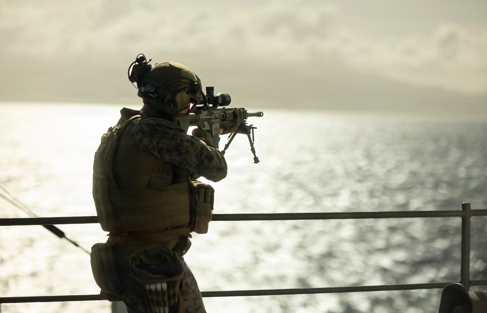 Task Force Ashland Marines Provides Security Through Surigao Strait