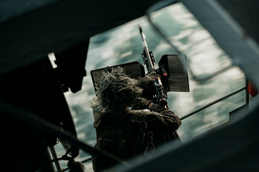 Task Force Ashland Marines Provides Security Through Surigao Strait