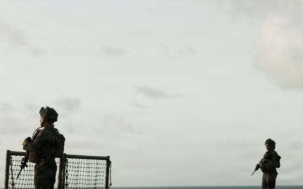 Task Force Ashland Marines Provides Security Through Surigao Strait