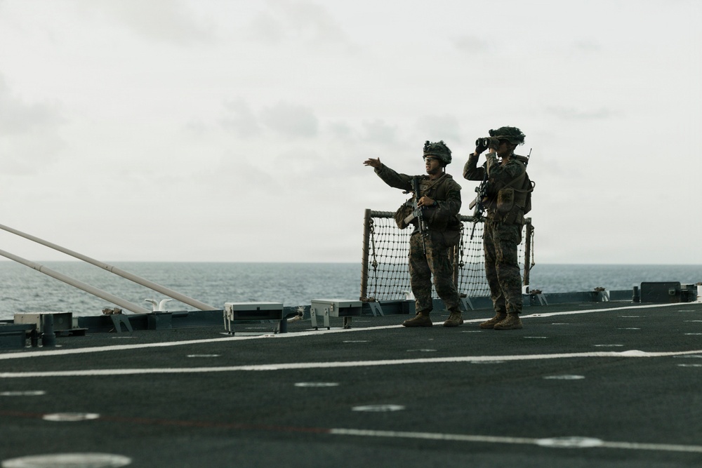 Task Force Ashland Marines Provides Security Through Surigao Strait