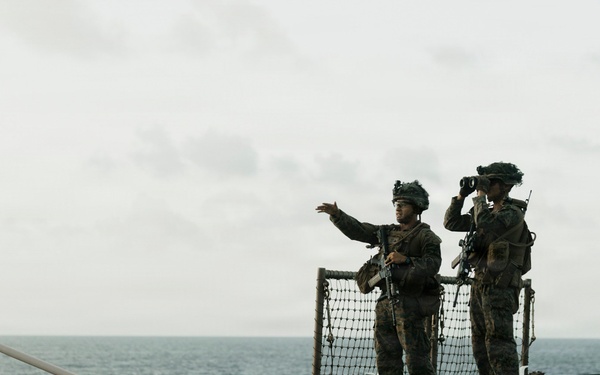 Task Force Ashland Marines Provides Security Through Surigao Strait