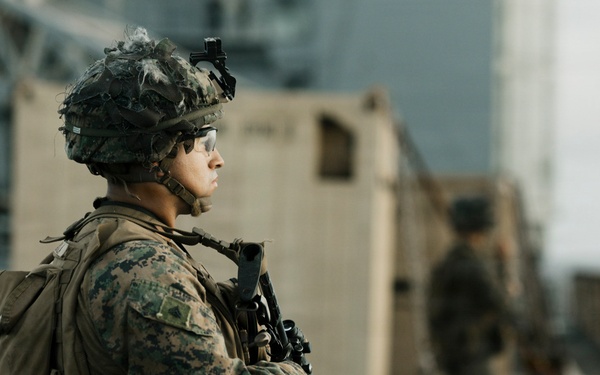 Task Force Ashland Marines Provides Security Through Surigao Strait