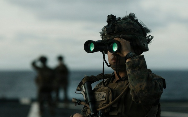 Task Force Ashland Marines Provides Security Through Surigao Strait