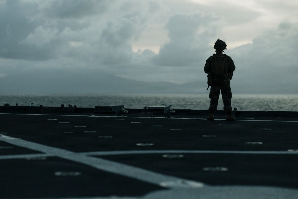 Task Force Ashland Marines Provides Security Through Surigao Strait