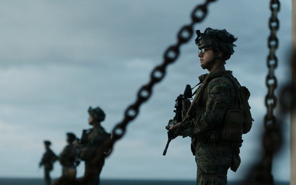 Task Force Ashland Marines Provides Security Through Surigao Strait