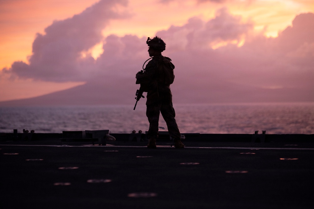 Task Force Ashland Marines Provides Security Through Surigao Strait