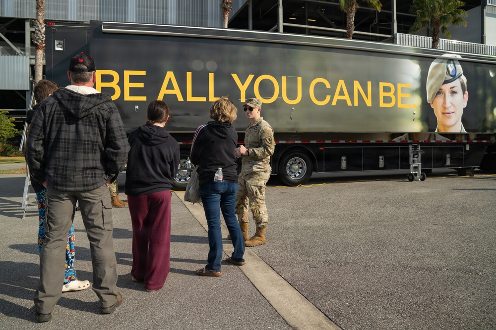 U.S. Army Accessions Mission Support Battalion &amp; Mobile Exhibit Company Displayed New Asset at Daytona 500
