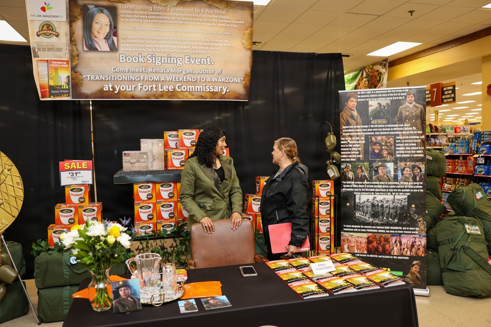 Fort Lee Commissary honors 6888th legacy through DeCA competition and author visit