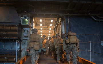 Task Force Ashland Marines Provide Security Through Surigao Strait Transit