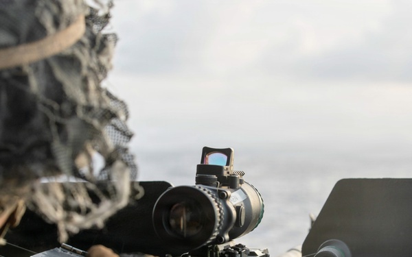 Task Force Ashland Marines Provide Security Through Surigao Strait Transit