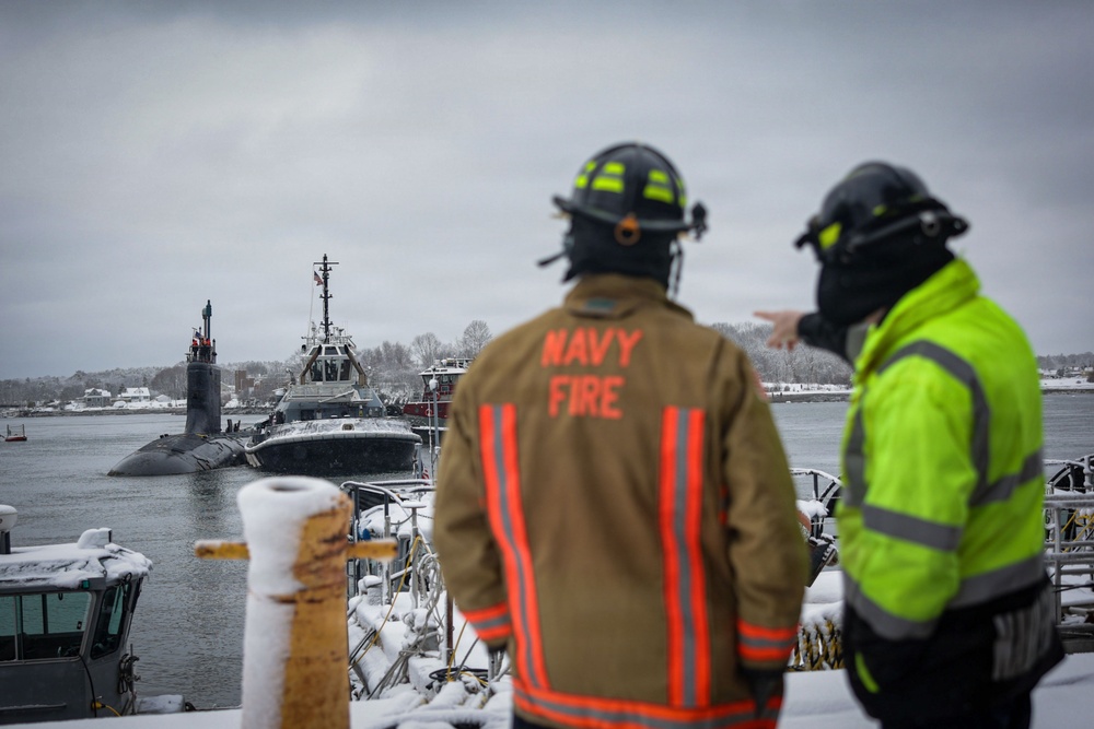 USS New Mexico Enters Shipyard for Warfighting Upgrade
