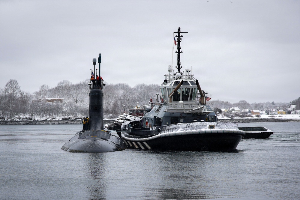 USS New Mexico Enters Shipyard for Warfighting Upgrade
