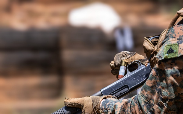 U.S. Marines and Panamanian Partners train on breaching techniques