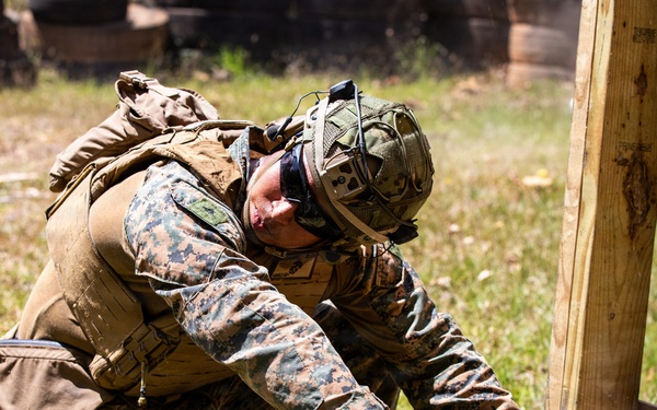 U.S. Marines and Panamanian Partners train on breaching techniques