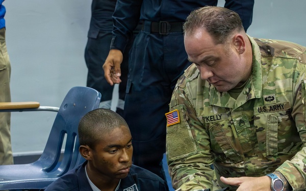 U.S. Army Conducts Advanced First Aid Training with Policía Nacional de Panamá Cadets